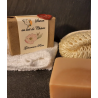 Savon au lait de chèvre parfum fleurs
