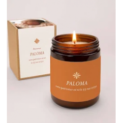 Bougie verre Terra cotta - Alia Nature
