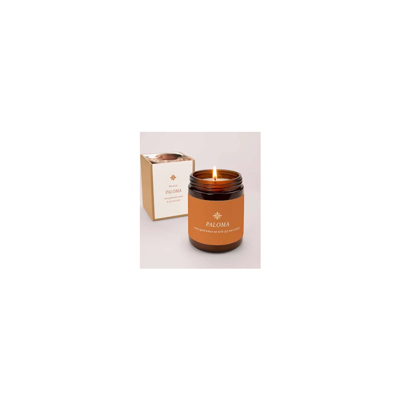Bougie verre Terra cotta - Alia Nature