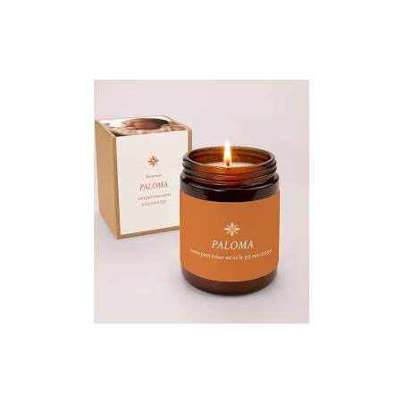 Bougie verre Terra cotta - Alia Nature